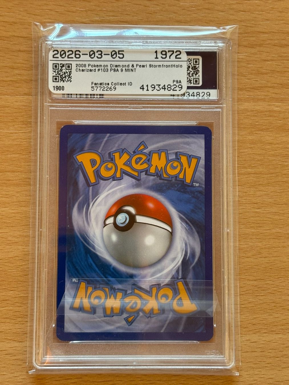 Pokémon Carte collezionabili: Charizard Stormfront Holo #103/100 PSA 9 (2008) – Nuovo (secondo la descrizione) da solothurn venduto da janicklg 1