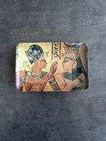 Dekorative Schale Ägypten Motiv 15x10cm Sammlerstück alt