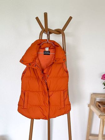 Athleta Weste orange Gr. 36/38 neuwertig