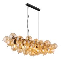 Pendelleuchte, Kugelform, 120 cm Höhe