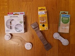 3x Multi-Sicherung Schranksicherung Kindersicherung Baby