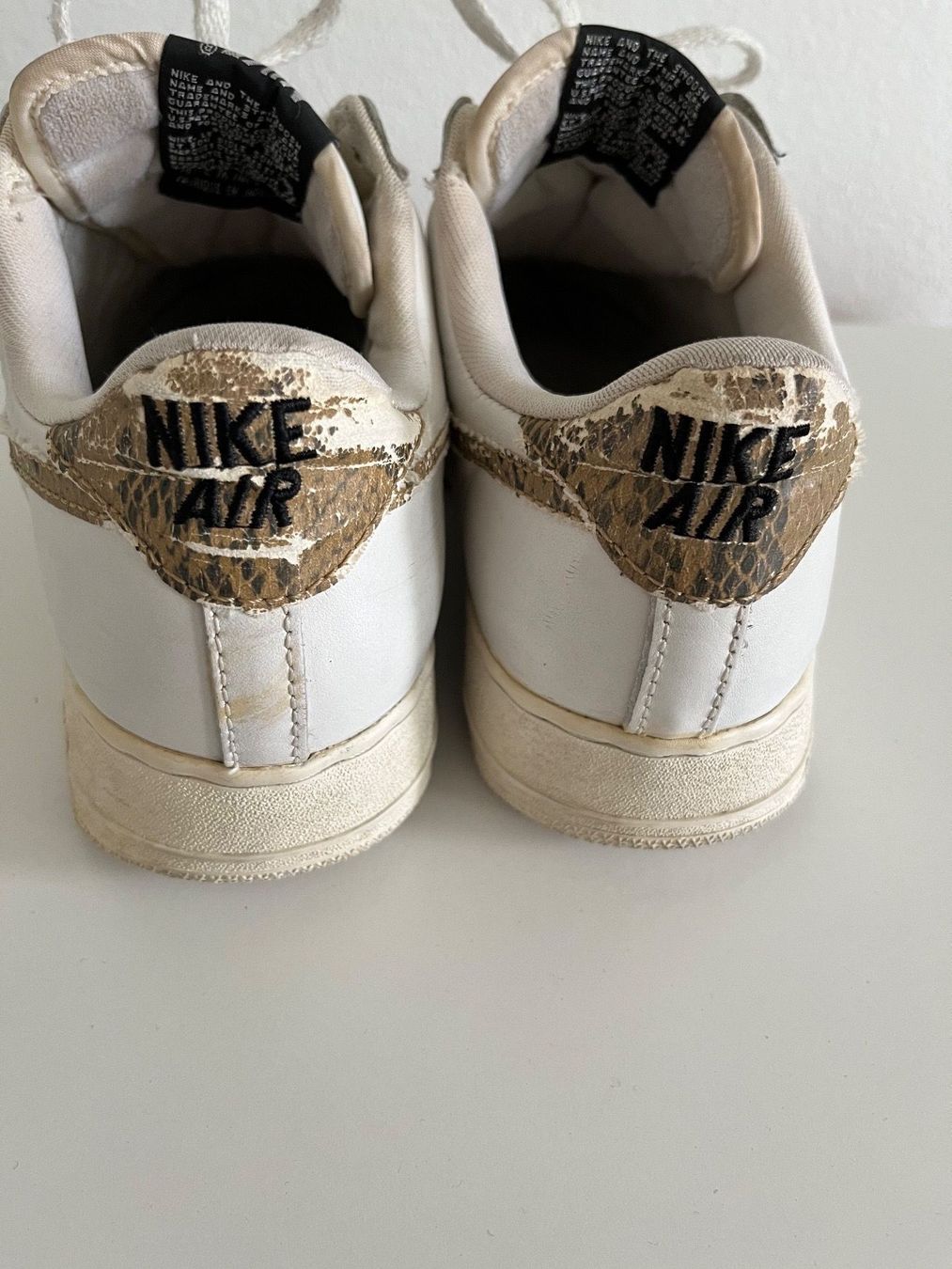 Nike Scarpe da uomo: Air Force 1 Ivory Snake 1996 – Usato da Liebefeld venduto da donetasy 3