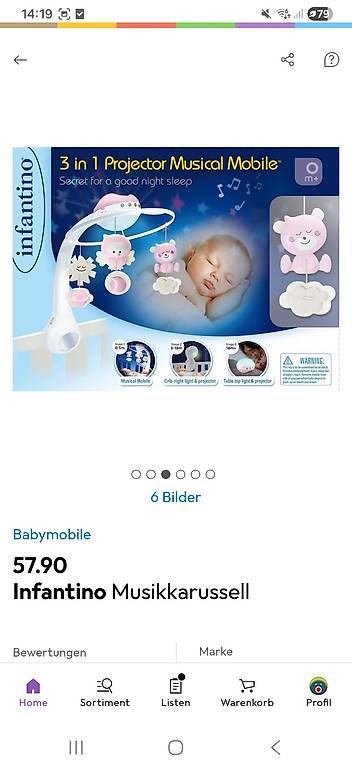 Giocattoli: Mobile von Infantino rosa – Usato da Wetzikon ZH venduto da vanessa19v 4