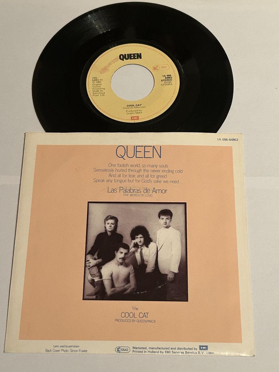 Dischi in vinile: Queen. 1982. Las Palabras de Amor – Usato da Faulensee venduto da Mizuno06 1