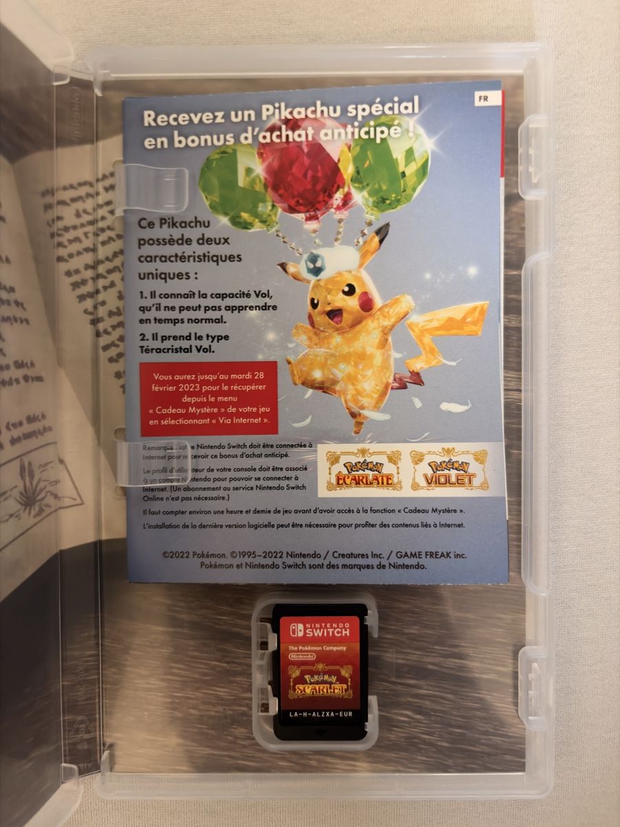 Nintendo Jeux: Pokémon Karmesin Nintendo Switch – D'occasion à Mettmenstetten par stompn77 1