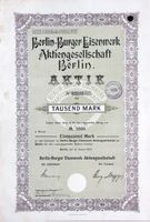 Berlin-Burger Eisenwerk AG, Berlin - 1923