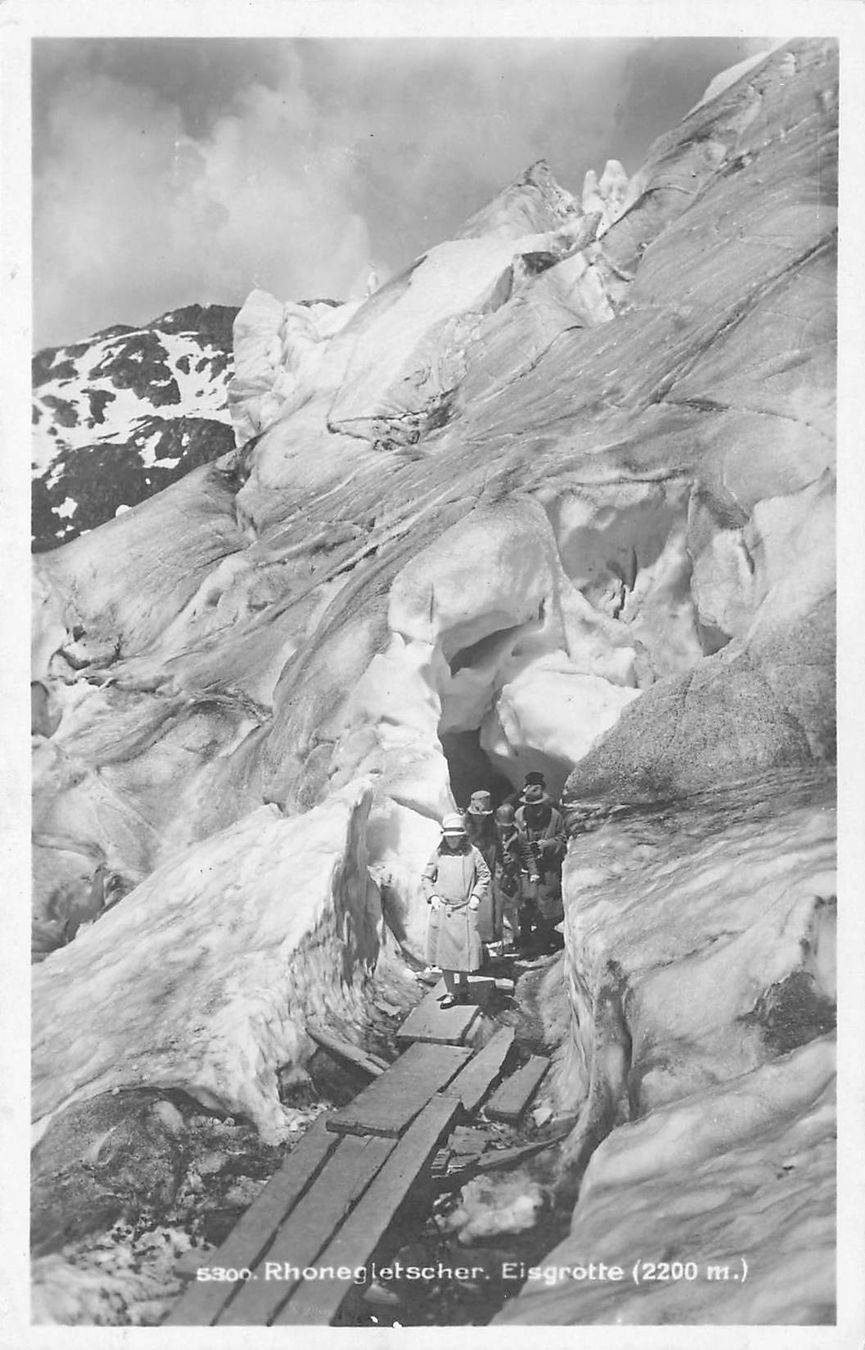 Cartes postales: Rhonegletscher Eisgrotte – D'occasion à Biasca par Blenio71
