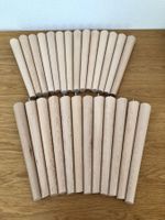 Möbelfüsse, Massivholz (Buche) für Tisch,Stuhl,Schrank, etc.