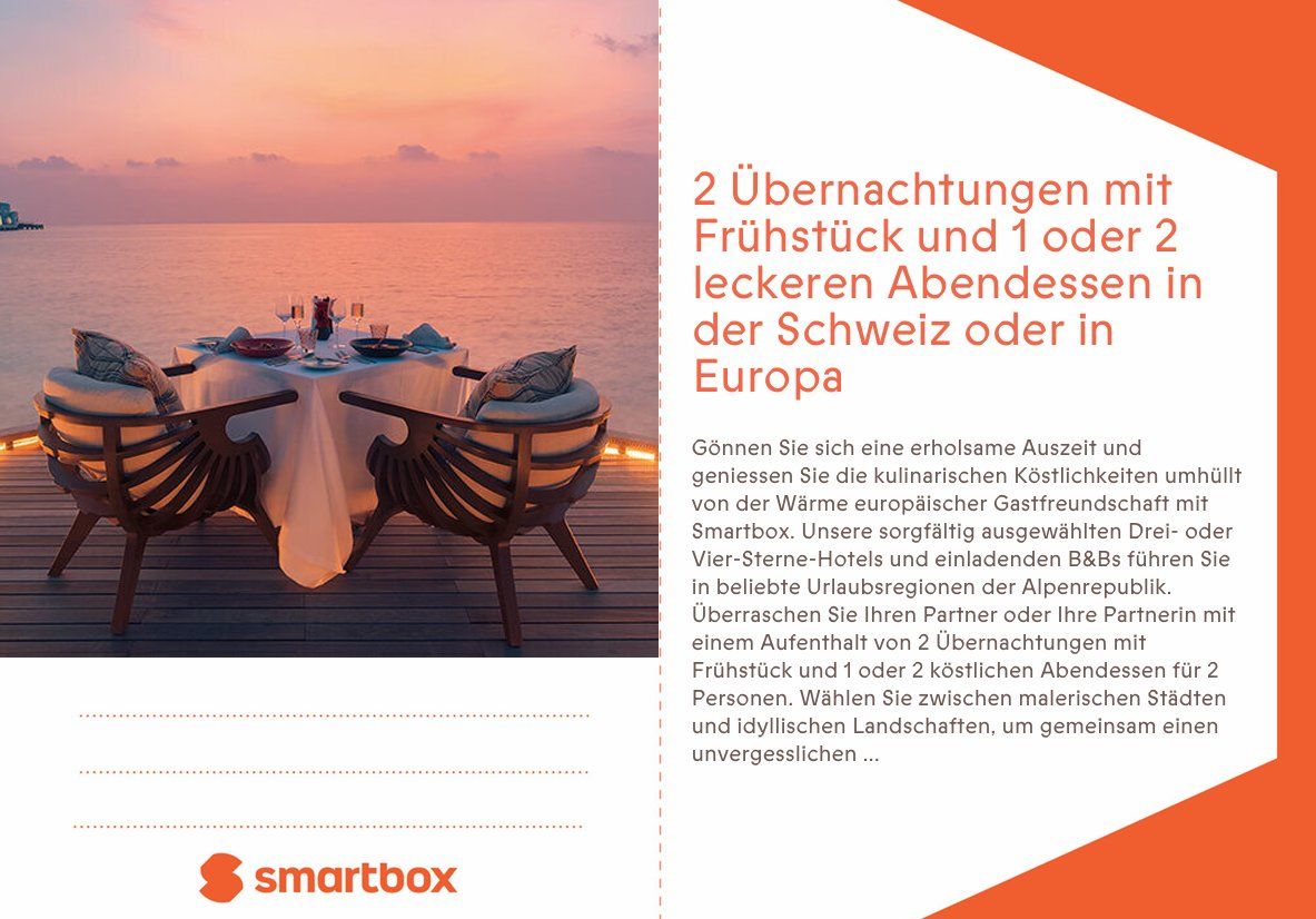 Smartbox Gutscheine: Smartbox Gutschein – Neu und originalverpackt aus Watt von djana_96