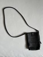 Handytasche von La Garconne in Leder schwarz