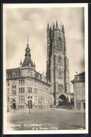 Fribourg, La Cathédrale et la Banque d'