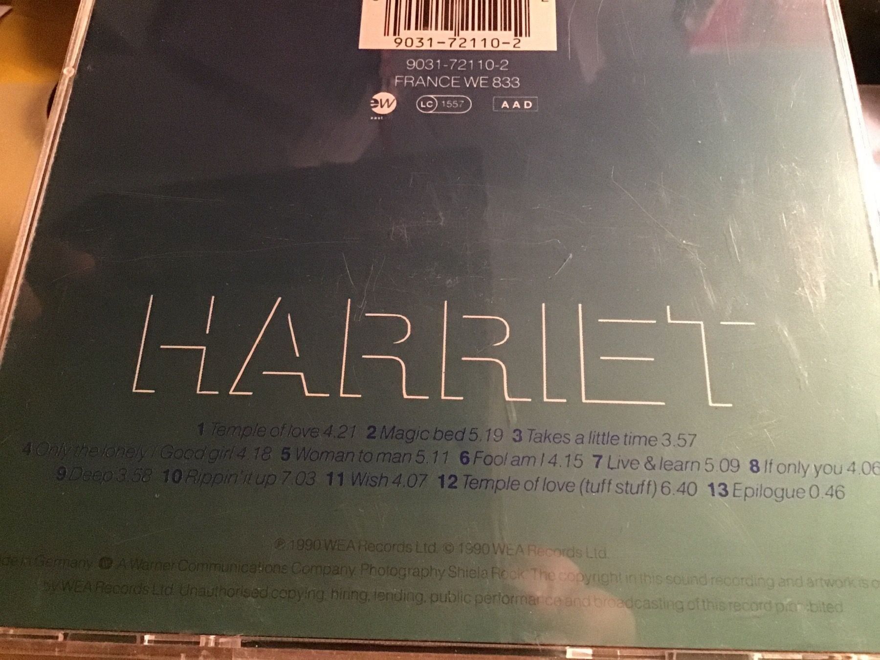 CDs: HARRIET – Gebraucht aus Thierachern von sweden08 1