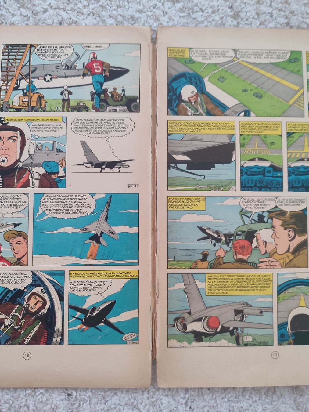 Fumetti: Buck Danny - escadrille zz - EO - BE – Usato da Bougy-Villars venduto da Vogue 2