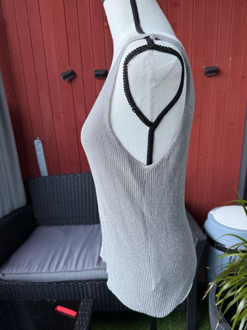 Tops: Silbernes  Top – D'occasion à Riehen par ann_76jw 5