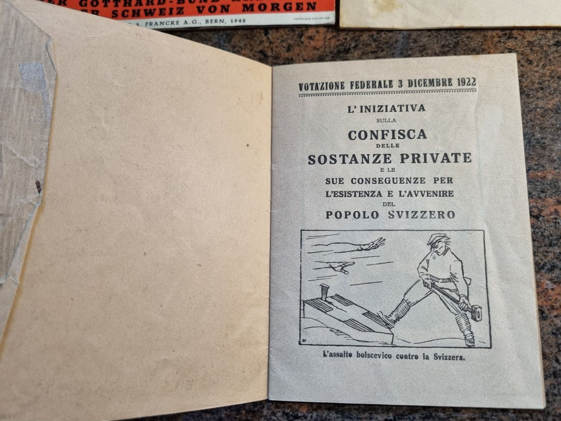 Documenti: Politik 1926 Werbung Prospekte – Usato da Trachslau venduto da post35 3