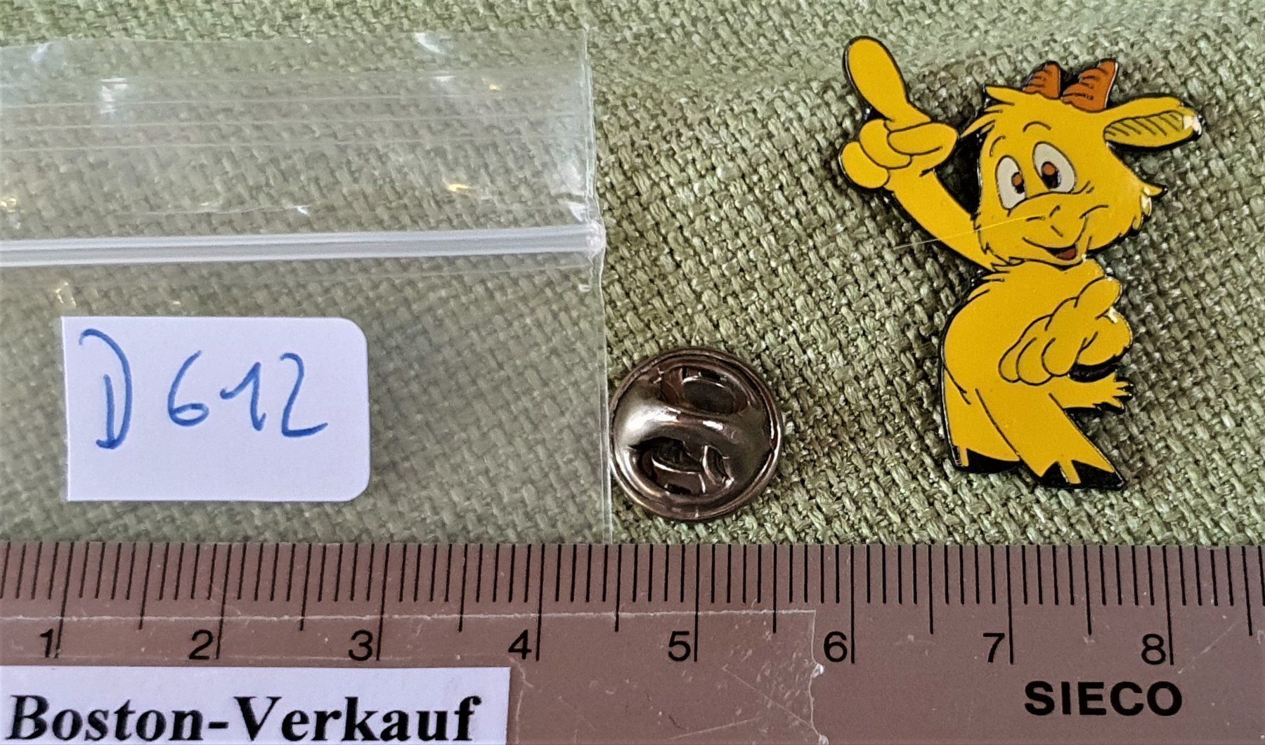 Placchette & Badge: D612 - Pin Steinbock – Usato da Reinach BL venduto da Boston-Verkauf 2