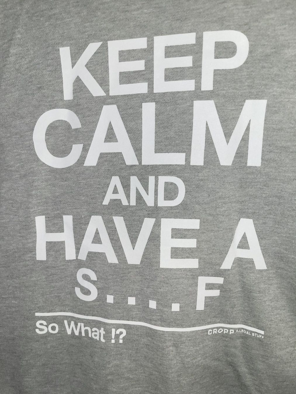 Pullover & Sweatshirts: Kifferpullover Keep Calm... – Gebraucht aus Brig von RaZu39 1