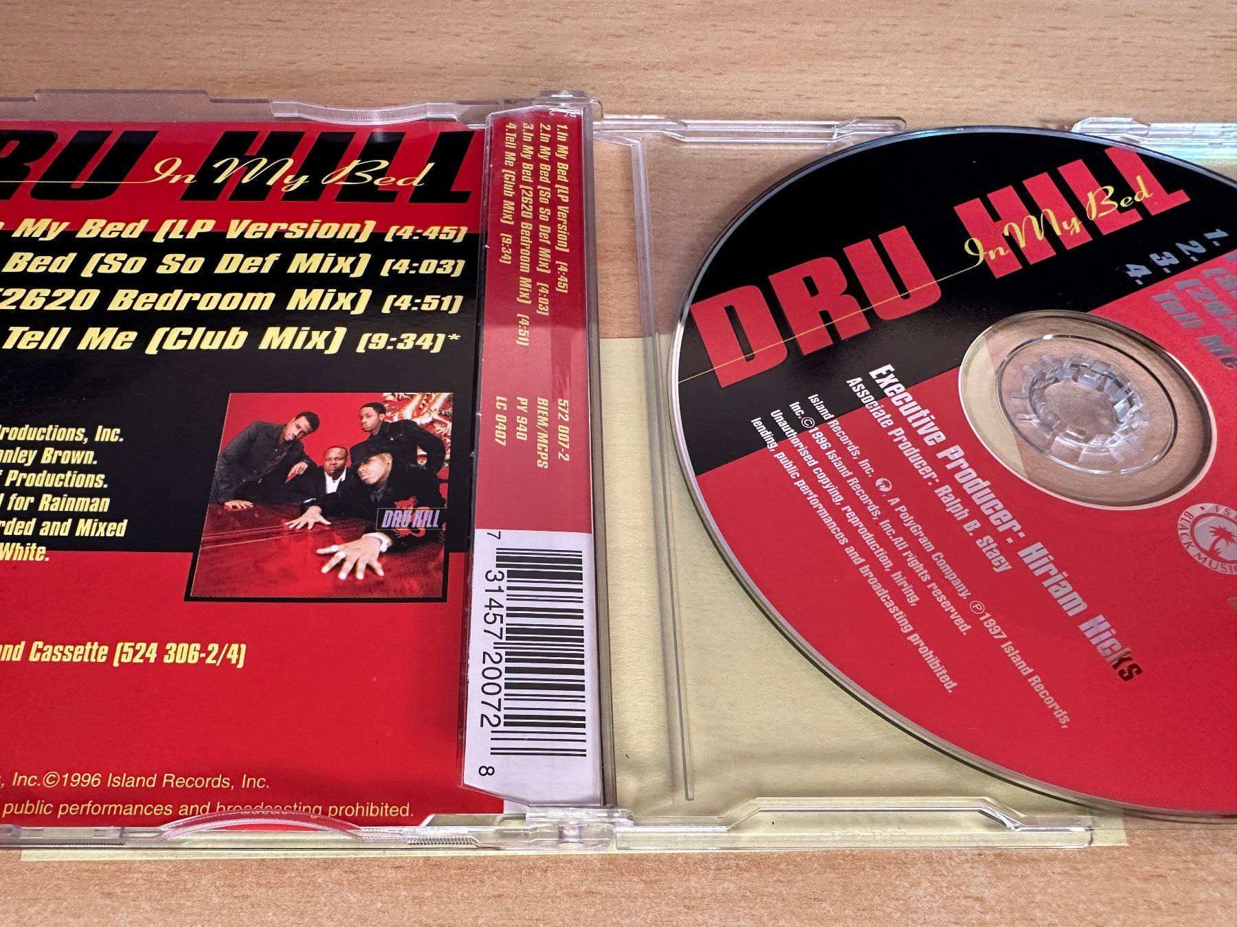 CD: Dru Hill – In My Bed - Maxi  Single CD – Usato da Rikon im Tösstal venduto da Alpenmutz 1