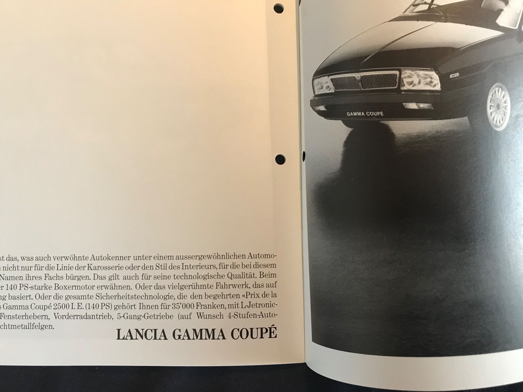 Lancia Documenti: Lancia Prospekt – Usato da Balterswil venduto da Jeko1967 3