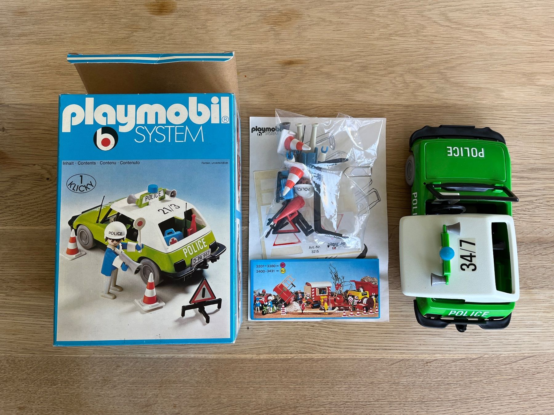 Playmobil Spielzeuge: 1976 PLAYMOBIL System Polizei Auto 3215 OVP – Neu und originalverpackt aus Bigorio von catone82 2