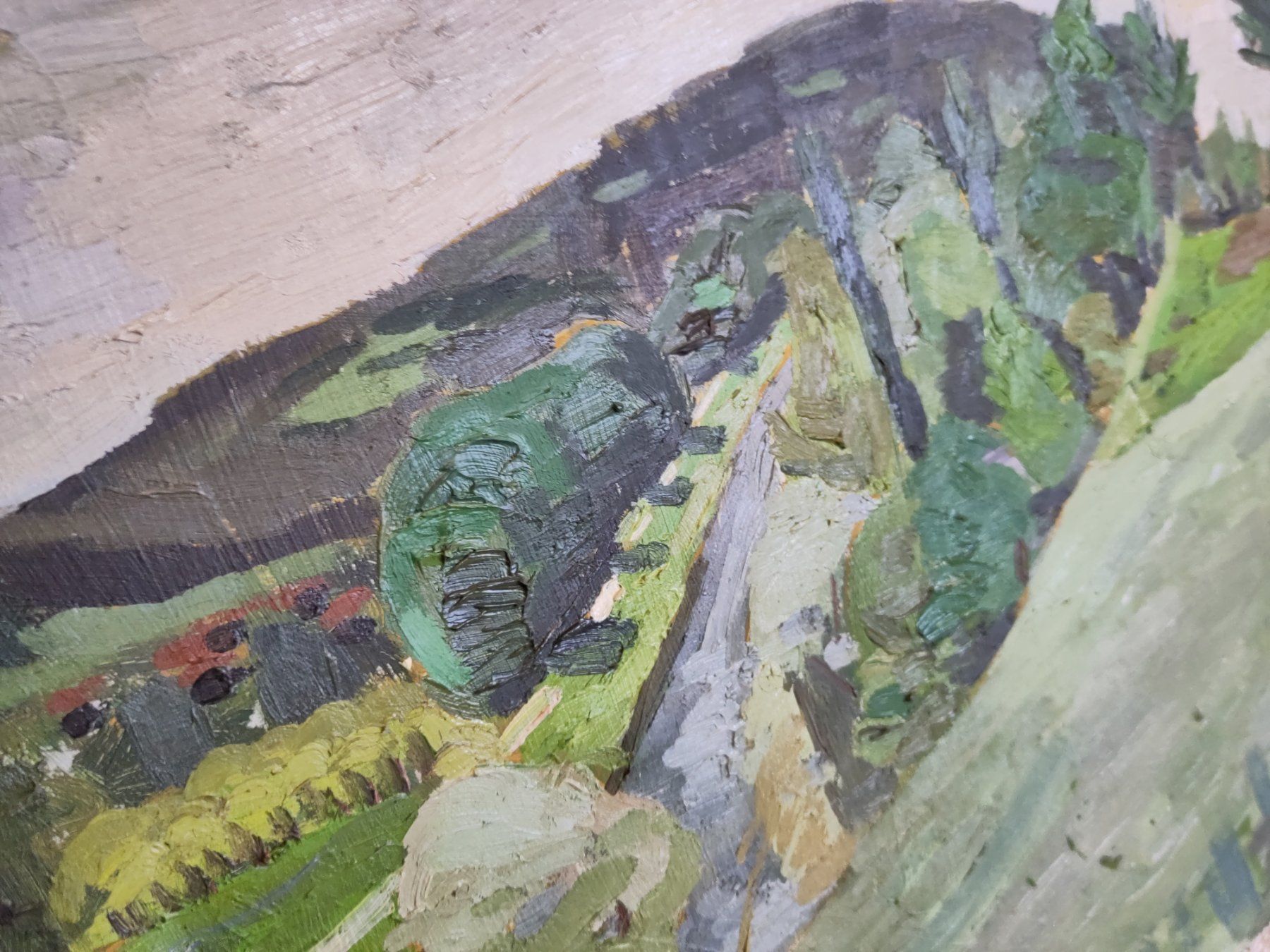 Dipinti: Anni FREY Landschaft mit Haus Ölbild – Usato da Zug venduto da RepTCG 5