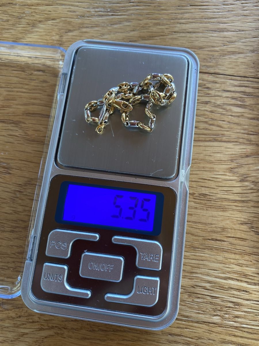 Ketten: Collana/braccialetto oro bianco e giallo 18 K – Gebraucht aus Locarno von mpa_22mh 1
