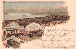 Thalwil ZH // 1900 Litho Heer & Cie.