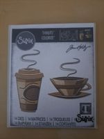 Sizzix Stanzformen Set Colorize Kaffee und 3 andere