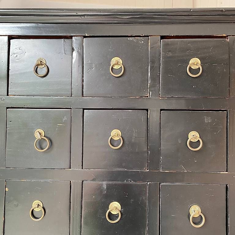 Armadi: Apothekerschrank schwarz – Usato da Zofingen venduto da mock02 2