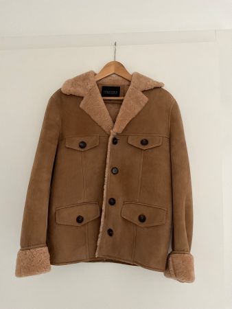 Lammfell Jacke von LEONARDO, Grösse L , 38