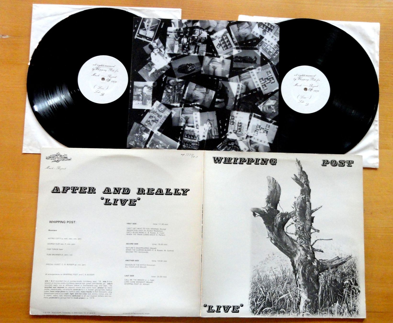 DLP WHIPPING POST After And Really 'Live' 1979 SWISS KULT (Gebraucht ...
