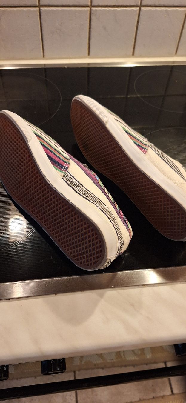 Vans Scarpe da uomo: Coole bunte Vans Stoff-Sneakers Gr. 39 – Nuovo (secondo la descrizione) da Mogelsberg venduto da lulu055 2