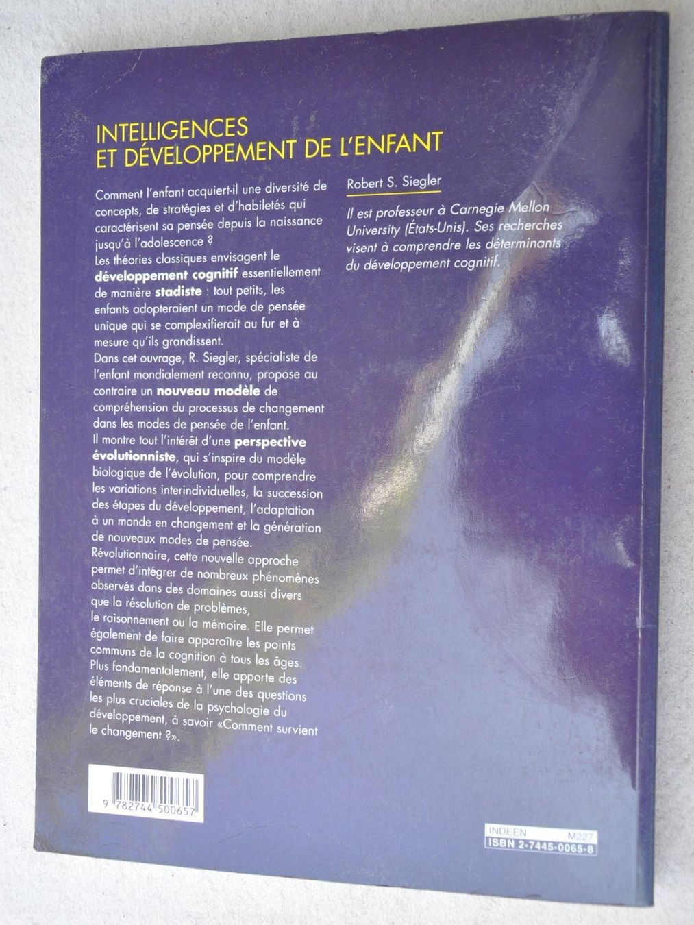 Livres: Intelligence et développement de l'enfant évolution modalité – D'occasion à Fully par Minouchka 4