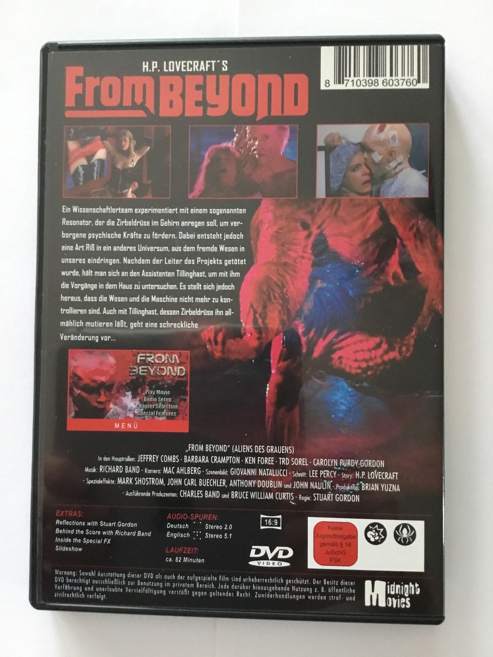 Tutti i DVDs: From Beyond Dvd Uncut Vergriffen – Nuovo (secondo la descrizione) da Blauen venduto da sternchen66 1