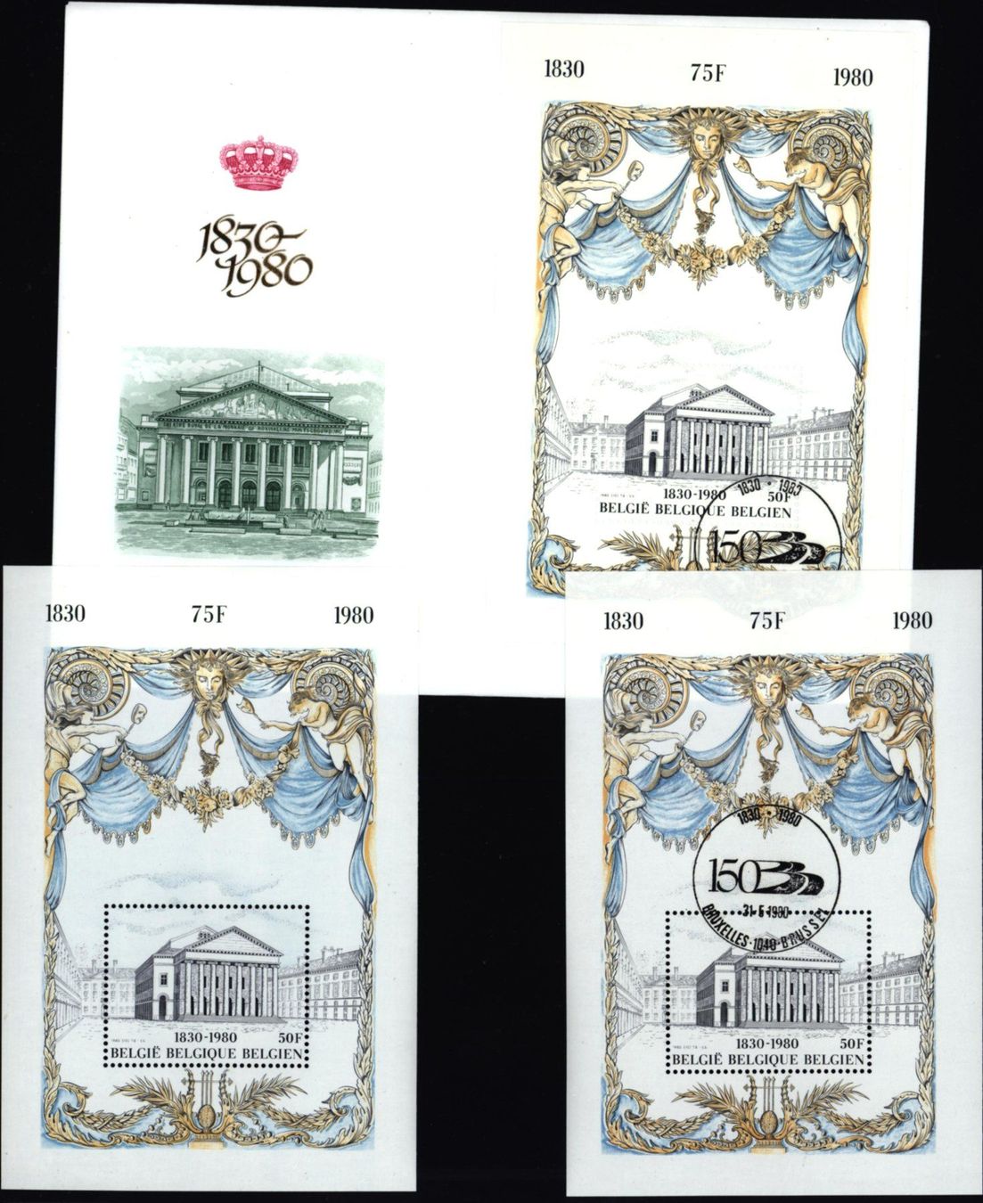 Alle Briefmarken: BELGIEN Blocks/FDC/** SUPER (K976) – Neu (gemäss Beschreibung) aus Seuzach von Harri19 2