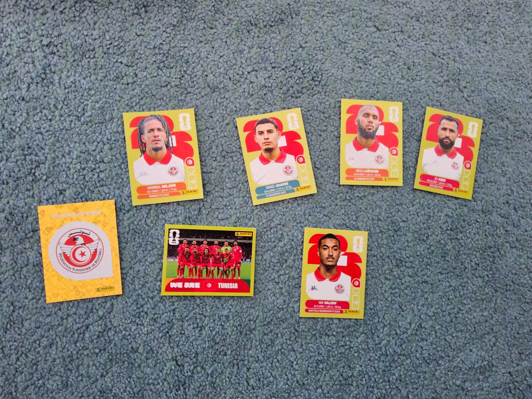 Panini Carte collezionabili: Panini 2026 TUN 1/4/7/10/13/14/18 – Nuovo (secondo la descrizione) da Freudwil venduto da freny24