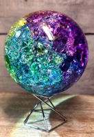Regenbogen Crackle Glaskugel 1.2kg