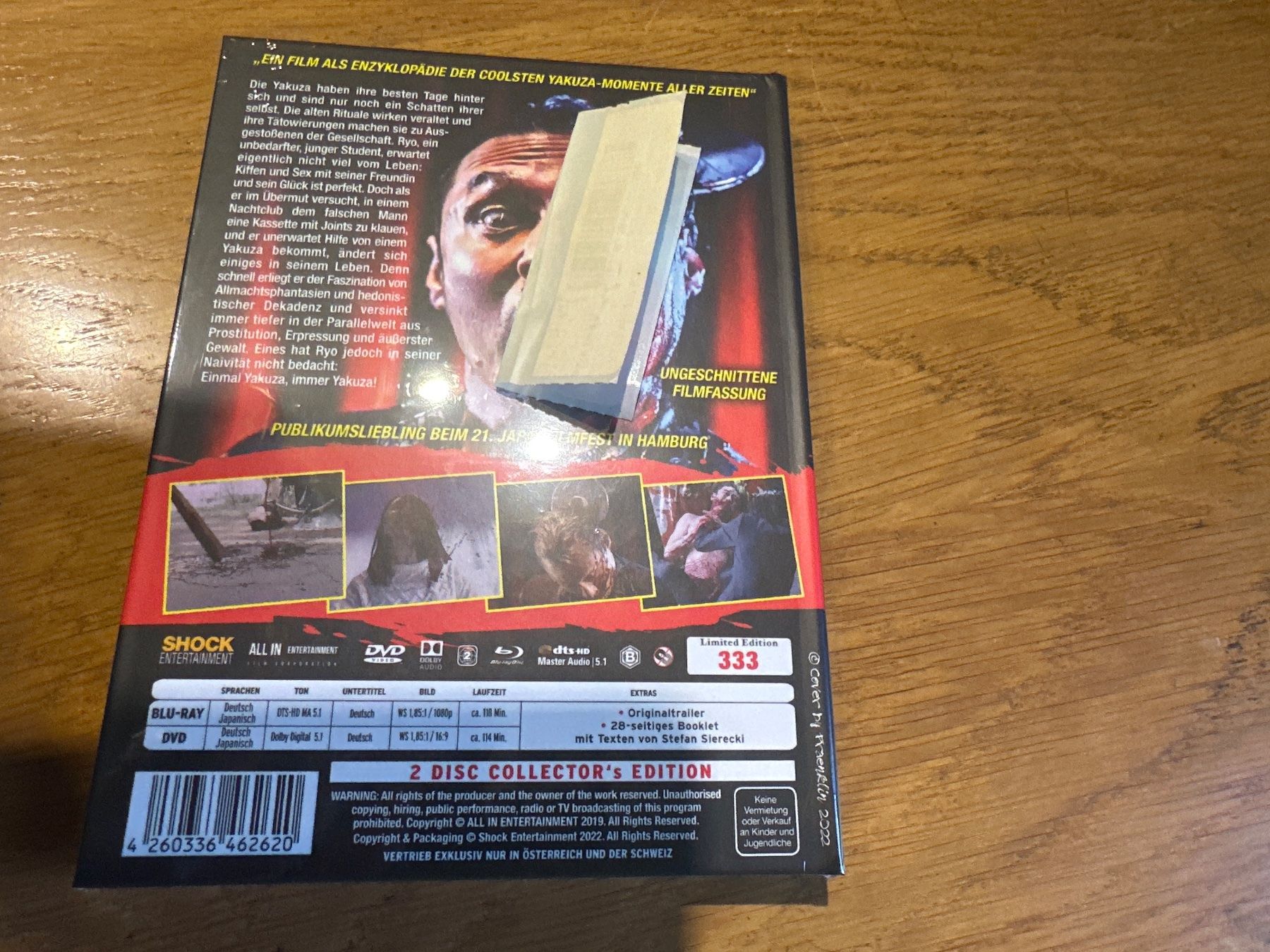 Tutti i DVDs: Unfinished Shock Entertainment Mediabook – Nuovo e nell'imballaggio originale da Benken ZH venduto da Audi-erich 1