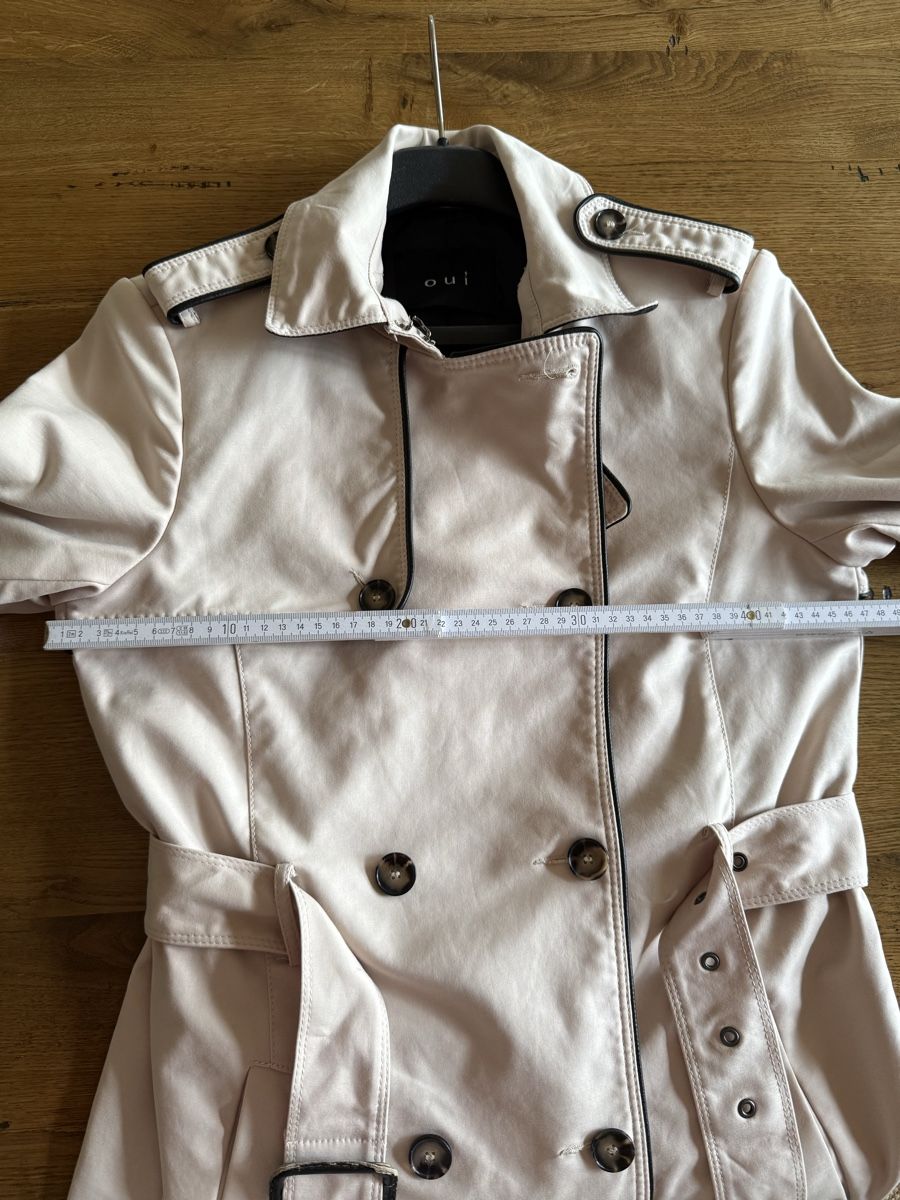 Mäntel: OUI Trenchcoat beige, Gr. 40 – Neu (gemäss Beschreibung) aus Untersteckholz von ger_92lp 5