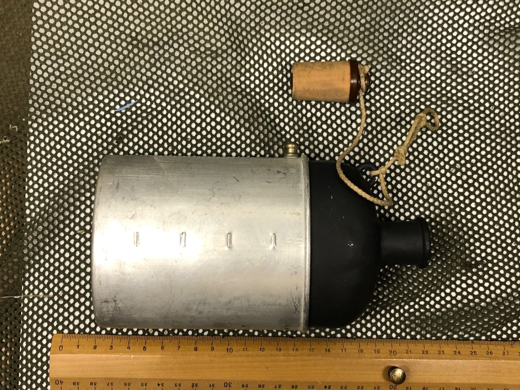 Schweizer Armee Ausrüstung & Ersatzteile: Schweizer Armee Feldflasche Labelflasche Wänteli Flachmann – Neu (gemäss Beschreibung) aus Madiswil von TEMISO 3
