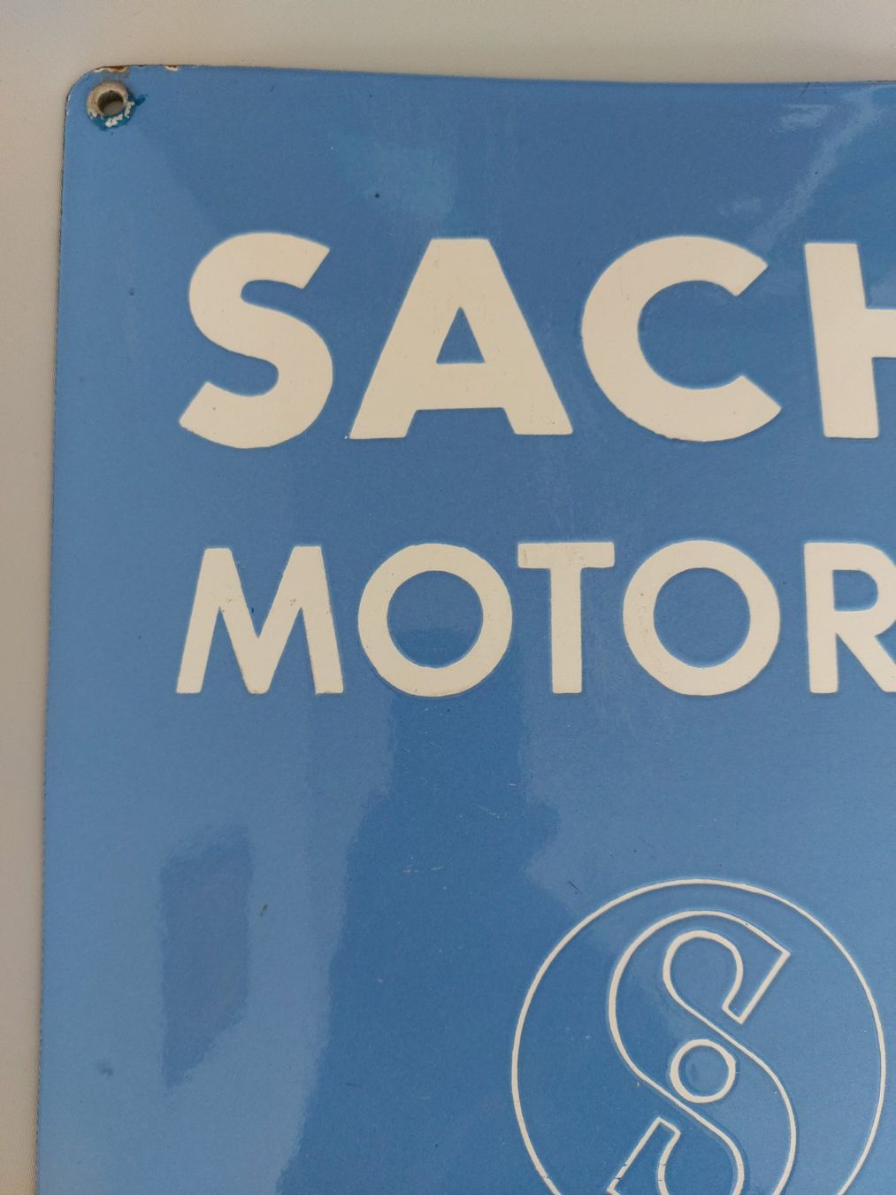 Sachs Ecriteaux: Emailschild Sachs Motoren plaque émaillée – D'occasion à Schenkon par TG10 1