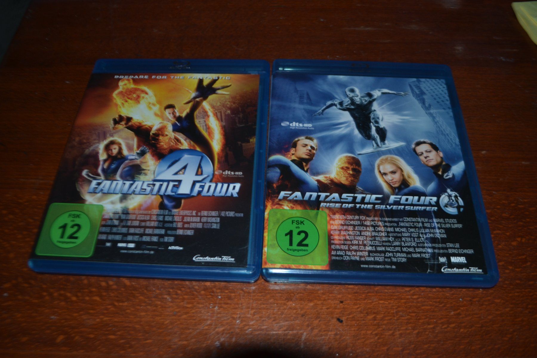 Tutti i DVDs: Fantastic four 1 und 2 (2004 und 2007) – Usato da Laupen ZH venduto da chefdom
