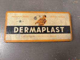 Dermaplast alte Blechdose
