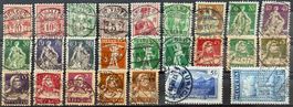 tolles Lot Vollstempel ab 1897 mit guten Werten ab 7.50
