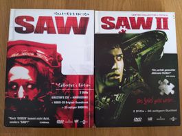 DVD Saw 1 und 2 Collector Edition Mediabook Set