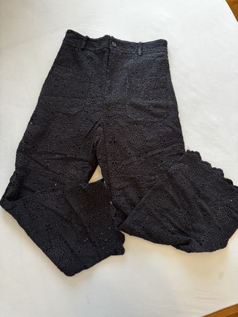 Schwarze Sommerhose von Zara, Grösse 36. Top Zustand!