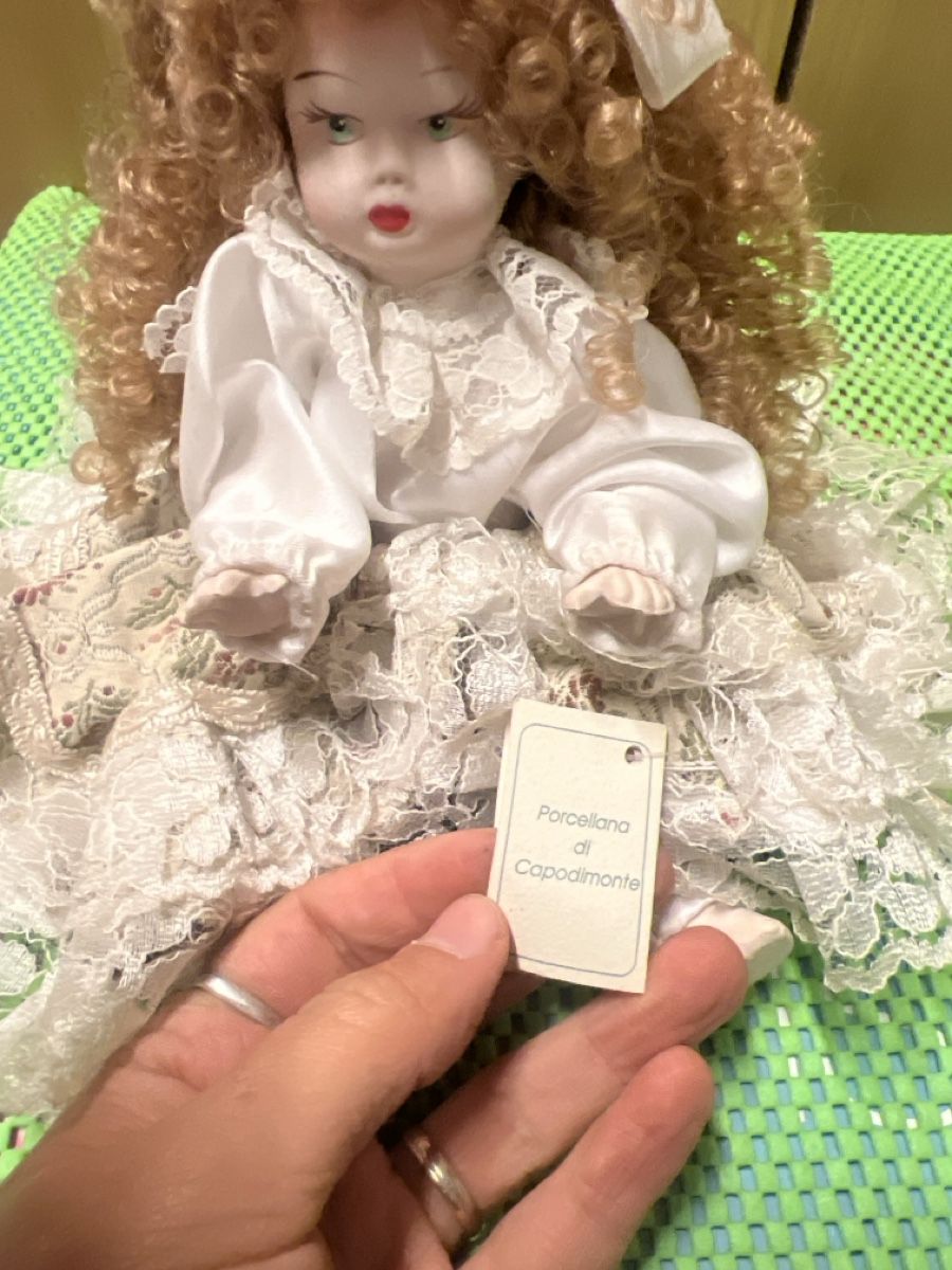 Puppen: Hand gemacht Porzelan Puppe – Gebraucht aus S.Bernardino von BarettaA 4