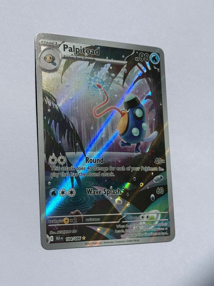 Pokémon Sammelbilder & Trading cards: Pokémon BLK Palpitoad 104/086 EN – Neu (gemäss Beschreibung) aus Läufelfingen von Seraphim13 1