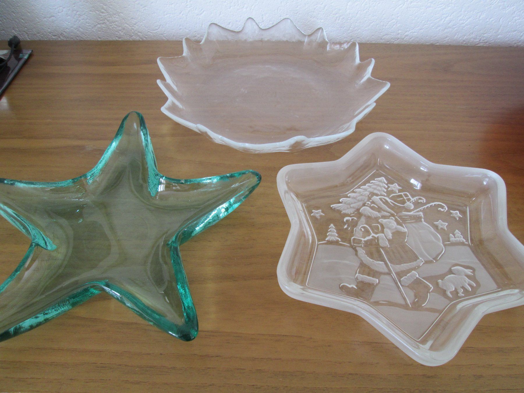 Tutte le decorazioni: 3stk.Glas Dekoschale- Stern – Usato da Movelier venduto da KRASI61