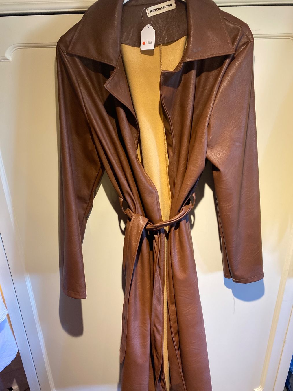 Cappotti: DAMEN MANTEL-LEDER -BRAUN – Nuovo e nell'imballaggio originale da Meienried venduto da ManuelaBoutique 2